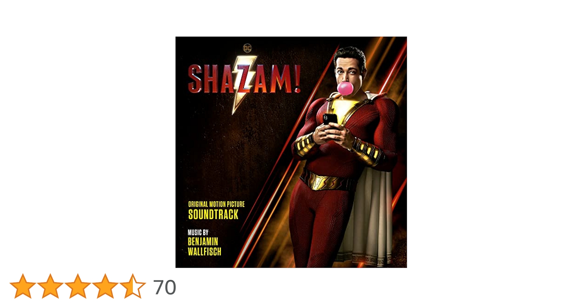 SHAZAM! DC サウンドトラック レコード SHAZAM! DC サウンドトラック レコード Amazon.co.jp: Shazam